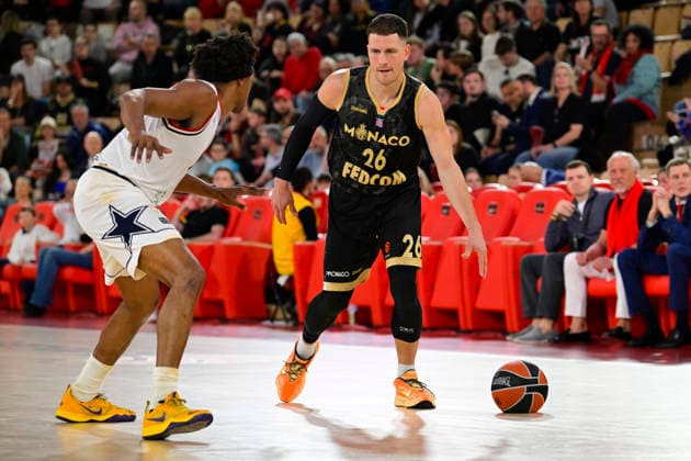 BASKET-BALL : AS Monaco VS Olimpia Milan - Turkish Airlines EuroLeague - 24 03 2026 Nemanja NedoviÄ‡ (ASM) - Turkish Airlines EuroLeague match between AS Monaco and Olimpia Milan on March 24, 2026 at the Gaston-MÃ decin sports hall in Monaco MonacoMonaco  Copyright: xWilliamxCannarellax