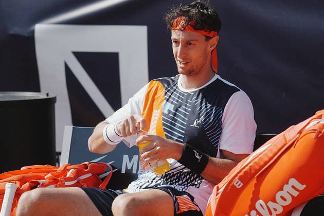 NAPOLI 24-03-2026 ATP, Tennis Herren CHALLENGER 125 -GUERRI NAPOLI TENNIS CUP 2026 Encounter Francesco Forti - Vit Kopriva in photo:Francesco Forti ,Tennis Club Napoli. Copyright: xFOTOAGENZIAx