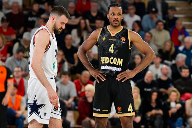 BASKET-BALL : AS Monaco VS Olimpia Milan - Turkish Airlines EuroLeague - 24 03 2026 Jaron Blossomgame (ASM) - Turkish Airlines EuroLeague match between AS Monaco and Olimpia Milan on March 24, 2026 at the Gaston-MÃ decin sports hall in Monaco MonacoMonaco  Copyright: xWilliamxCannarellax