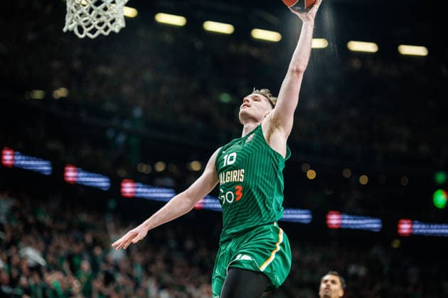 Eurolygos rungtynese Kaune susitiko Kauno Žalgiris ir Miuncheno Bayern . 2026-03-24, Kaunas Kaunas Lietuva Copyright: xErikasxOvcarenkox