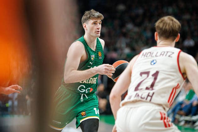 Eurolygos rungtynese Kaune susitiko Kauno Žalgiris ir Miuncheno Bayern . 2026-03-24, Kaunas Kaunas Lietuva Copyright: xErikasxOvcarenkox