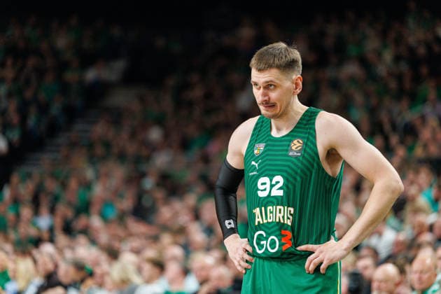 Eurolygos rungtynese Kaune susitiko Kauno Žalgiris ir Miuncheno Bayern . 2026-03-24, Kaunas Kaunas Lietuva Copyright: xErikasxOvcarenkox