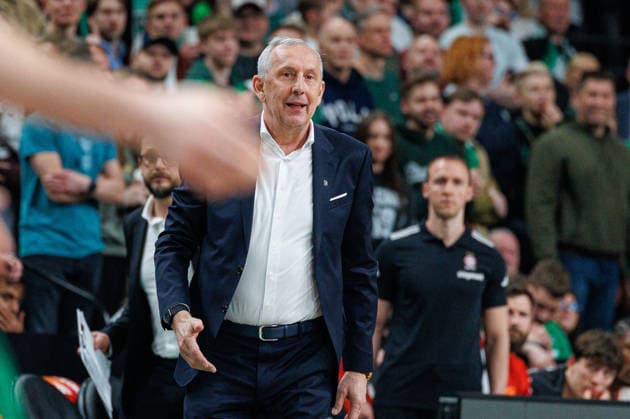 Eurolygos rungtynese Kaune susitiko Kauno Žalgiris ir Miuncheno Bayern . 2026-03-24, Kaunas Kaunas Lietuva Copyright: xErikasxOvcarenkox
