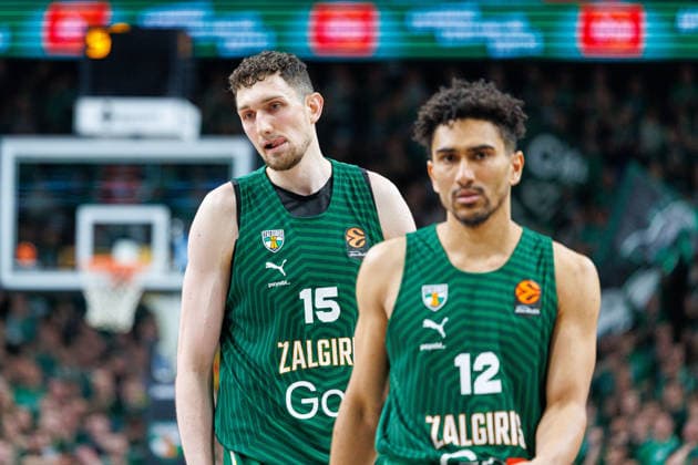 Eurolygos rungtynese Kaune susitiko Kauno Žalgiris ir Miuncheno Bayern . 2026-03-24, Kaunas Kaunas Lietuva Copyright: xErikasxOvcarenkox