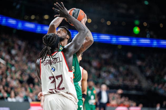 Eurolygos rungtynese Kaune susitiko Kauno Žalgiris ir Miuncheno Bayern . 2026-03-24, Kaunas Kaunas Lietuva Copyright: xErikasxOvcarenkox