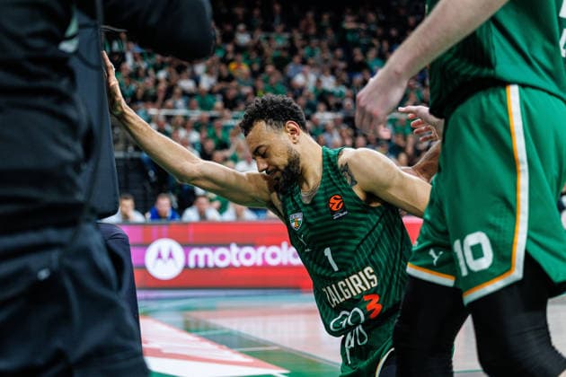Eurolygos rungtynese Kaune susitiko Kauno Žalgiris ir Miuncheno Bayern . 2026-03-24, Kaunas Kaunas Lietuva Copyright: xErikasxOvcarenkox