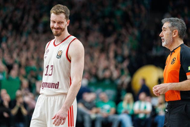 Eurolygos rungtynese Kaune susitiko Kauno Žalgiris ir Miuncheno Bayern . 2026-03-24, Kaunas Kaunas Lietuva Copyright: xErikasxOvcarenkox