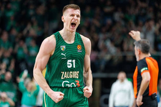 Eurolygos rungtynese Kaune susitiko Kauno Žalgiris ir Miuncheno Bayern . 2026-03-24, Kaunas Kaunas Lietuva Copyright: xErikasxOvcarenkox