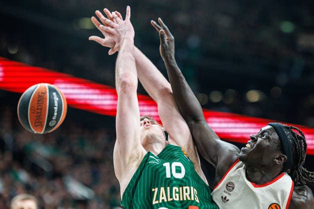 Eurolygos rungtynese Kaune susitiko Kauno Žalgiris ir Miuncheno Bayern . 2026-03-24, Kaunas Kaunas Lietuva Copyright: xErikasxOvcarenkox