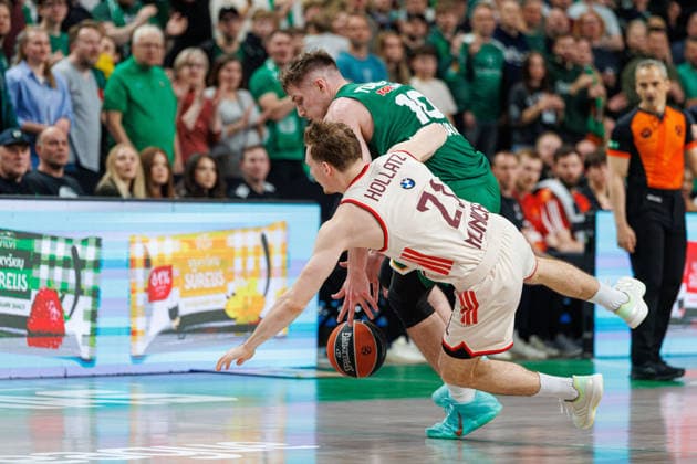 Eurolygos rungtynese Kaune susitiko Kauno Žalgiris ir Miuncheno Bayern . 2026-03-24, Kaunas Kaunas Lietuva Copyright: xErikasxOvcarenkox