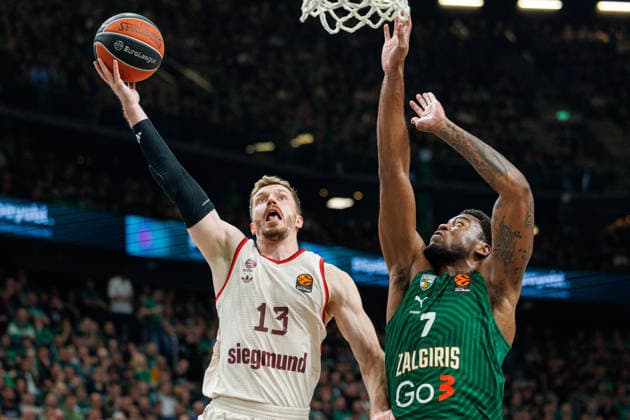 Eurolygos rungtynese Kaune susitiko Kauno Žalgiris ir Miuncheno Bayern . 2026-03-24, Kaunas Kaunas Lietuva Copyright: xErikasxOvcarenkox