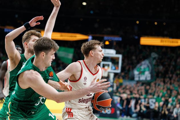 Eurolygos rungtynese Kaune susitiko Kauno Žalgiris ir Miuncheno Bayern . 2026-03-24, Kaunas Kaunas Lietuva Copyright: xErikasxOvcarenkox