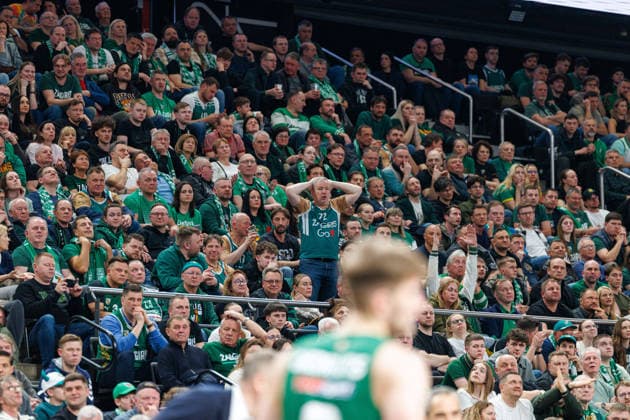 Eurolygos rungtynese Kaune susitiko Kauno Žalgiris ir Miuncheno Bayern . 2026-03-24, Kaunas Kaunas Lietuva Copyright: xErikasxOvcarenkox
