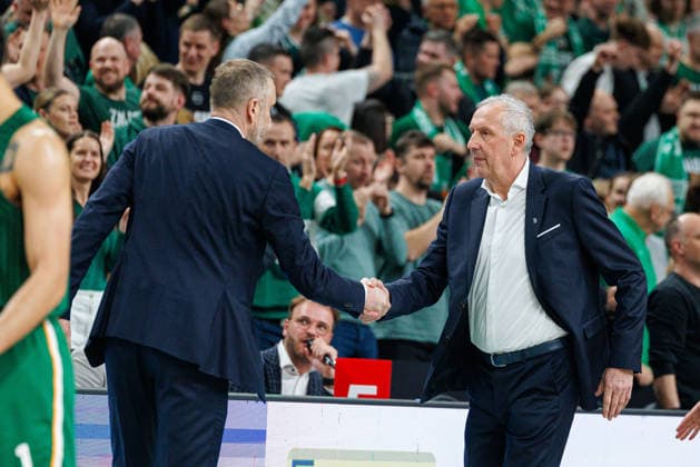 Eurolygos rungtynese Kaune susitiko Kauno Žalgiris ir Miuncheno Bayern . 2026-03-24, Kaunas Kaunas Lietuva Copyright: xErikasxOvcarenkox
