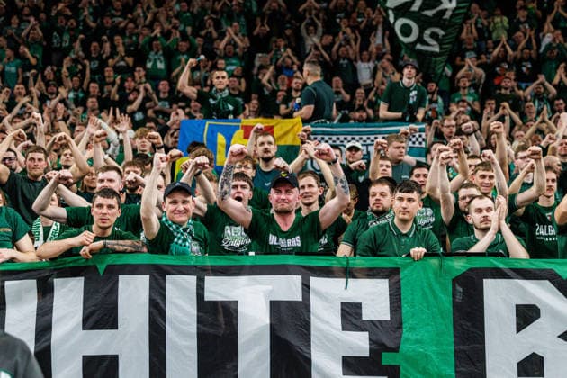 Eurolygos rungtynese Kaune susitiko Kauno Žalgiris ir Miuncheno Bayern . 2026-03-24, Kaunas Kaunas Lietuva Copyright: xErikasxOvcarenkox