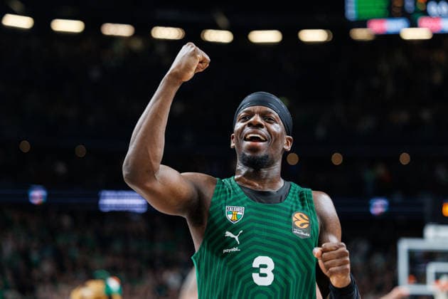 Eurolygos rungtynese Kaune susitiko Kauno Žalgiris ir Miuncheno Bayern . 2026-03-24, Kaunas Kaunas Lietuva Copyright: xErikasxOvcarenkox