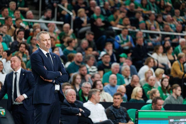 Eurolygos rungtynese Kaune susitiko Kauno Žalgiris ir Miuncheno Bayern . 2026-03-24, Kaunas Kaunas Lietuva Copyright: xErikasxOvcarenkox