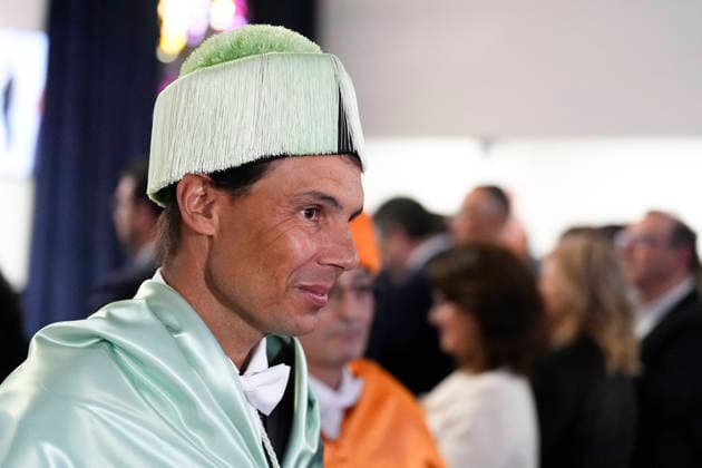 March 24, 2026, Madrid, Madrid, Spain: Rafael Nadal during the investiture of Rafael Nadal as Doctor Honoris Causa by the Technical University of Madrid at the UniversityÃ¢â‚¬â ¢s Rectorate on March 24, 2026, in Madrid, Spain. Madrid Spain - ZUMAa181 20260324_zaa_a181_135 Copyright: xOscarxJ.xBarrosox