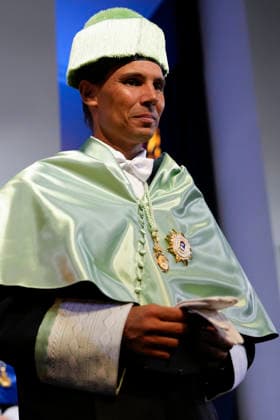 March 24, 2026, Madrid, Madrid, Spain: Rafael Nadal during the investiture of Rafael Nadal as Doctor Honoris Causa by the Technical University of Madrid at the UniversityÃ¢â‚¬â ¢s Rectorate on March 24, 2026, in Madrid, Spain. Madrid Spain - ZUMAa181 20260324_zaa_a181_138 Copyright: xOscarxJ.xBarrosox