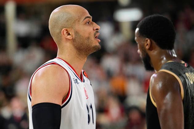 BASKET-BALL : AS Monaco VS Olimpia Milan - Turkish Airlines EuroLeague - 24 03 2026 Shavon Shields (Milano) - Turkish Airlines EuroLeague match between AS Monaco and Olimpia Milan on March 24, 2026 at the Gaston-MÃ decin sports hall in Monaco MonacoMonaco  Copyright: xWilliamxCannarellax