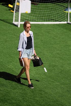 March 24, 2026, Miami Gardens, Florida, United States Of America: MIAMI GARDENS, FLORIDA - MARCH 20: Daria Medvedev is spotted on day 7 of the Miami Open at Hard Rock Stadium on March 23, 2026 in Miami Gardens, Florida. ...People: Daria Medvedev Miami Gardens United States Of America - ZUMAs214 20260324_ada_s214_004 Copyright: xSMGx
