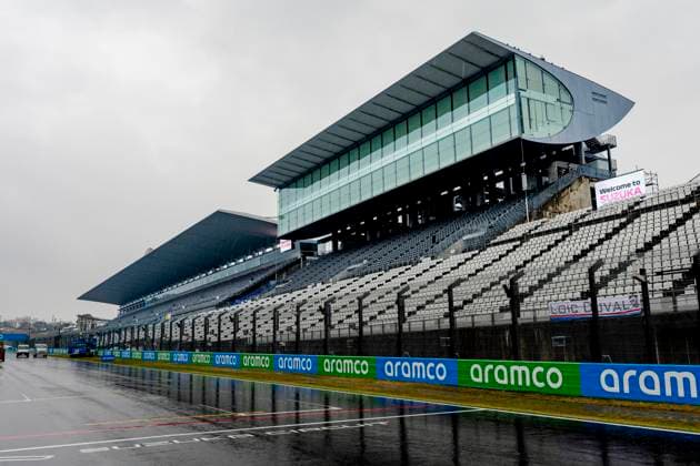 SUZUKA - It is raining during the Formula 1 Japan Suzuka at the Suzuka Formula 1 circuit on March 25, 2025 in Suzuka, Japan. (Photo by DeFodi Images) -