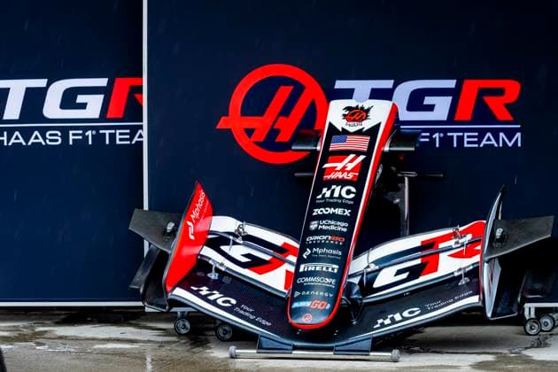 SUZUKA - The nose of Formula 1 driver Oliver Bearman s car of TGR Haas F1 Team during the Formula 1 Japan Suzuka at the Suzuka Formula 1 circuit on March 25, 2025 in Suzuka, Japan. (Photo by DeFodi Images) -