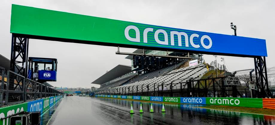 SUZUKA - Rain during the Formula 1 Japan Suzuka at the Suzuka Formula 1 circuit on March 25, 2025 in Suzuka, Japan. (Photo by DeFodi Images) -