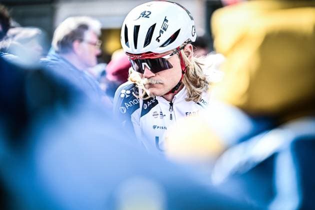 Danish Julius Johansen of UAE Team Emirates-XRG pictured at the start of the Ronde van Brugge men s elite one-day cycling race, 202,9 km from and to Brugge on Wednesday 25 March 2026. MAARTENxSTRAETEMANS  x168833706x