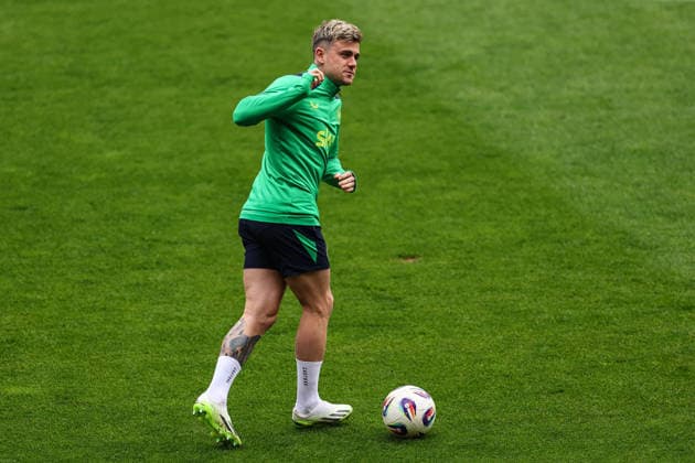 Republic of Ireland Squad Training, Fortune Arena, Prague, Czech Republic 25 3 2026 Sammie Szmodics Sammie Szmodics 25 3 2026  Copyright: x INPHO BenxBradyx BB3_9095