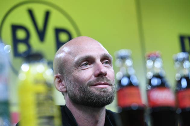 Fußball 1. Bundesliga Vorstellung von Nils-Ole Book bei Borussia Dortmund am 25.03.2026 im Signal Iduna Park in Dortmund Nils-Ole Book ( Sportdirektor Dortmund )