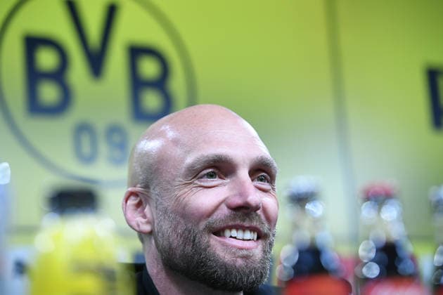 Fußball 1. Bundesliga Vorstellung von Nils-Ole Book bei Borussia Dortmund am 25.03.2026 im Signal Iduna Park in Dortmund Nils-Ole Book ( Sportdirektor Dortmund )