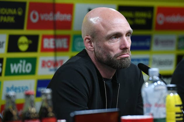Fußball 1. Bundesliga Vorstellung von Nils-Ole Book bei Borussia Dortmund am 25.03.2026 im Signal Iduna Park in Dortmund Nils-Ole Book ( Sportdirektor Dortmund )