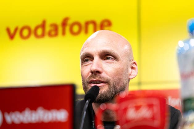 25.03.2026, Fussball, Pressekonferenz, Vorstellung des neuen Sportdirektors Ole Book (Borussia Dortmund). Sportdirektor Ole Book (Borussia Dortmund). Dortmund Signal Iduna Park NRW Deutschland xRHR-FOTO DEx