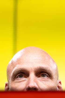 25.03.2026, Fussball, Pressekonferenz, Vorstellung des neuen Sportdirektors Ole Book (Borussia Dortmund). Sportdirektor Ole Book (Borussia Dortmund). Dortmund Signal Iduna Park NRW Deutschland xRHR-FOTO DEx