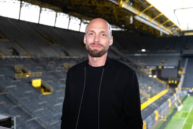 25.03.2026, Fussball, Pressekonferenz, Vorstellung des neuen Sportdirektors Ole Book (Borussia Dortmund). Sportdirektor Ole Book (Borussia Dortmund). Dortmund Signal Iduna Park NRW Deutschland xRHR-FOTO DEx