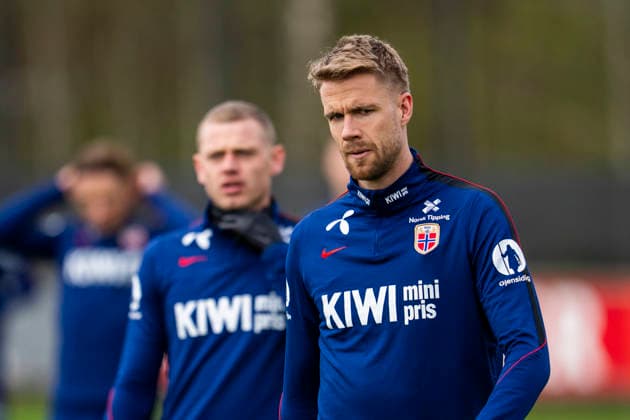 Training with the Norwegian men s national football team Amsterdam , Netherlands 20260325 Kristoffer Vassbakk Köpp Ajer during a training session with the Norwegian men s national football team at the AZ Alkmaar training Complex Photo Fredrik Varfjell NTB Amsterdam Netherlands EDITORIAL USE ONLY RESTRICTED USE FOR BETTING COMPANIES  Copyright: xFredrikxVarfjellx xNTBx