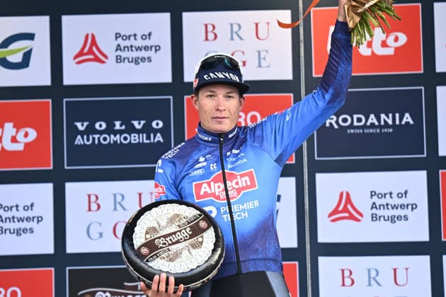 Sport Bilder des Tages 25-03-2026 Ronde Van Brugge; 2026, Alpecin - Premier Tech; Philipsen, Jasper; Brugge; 