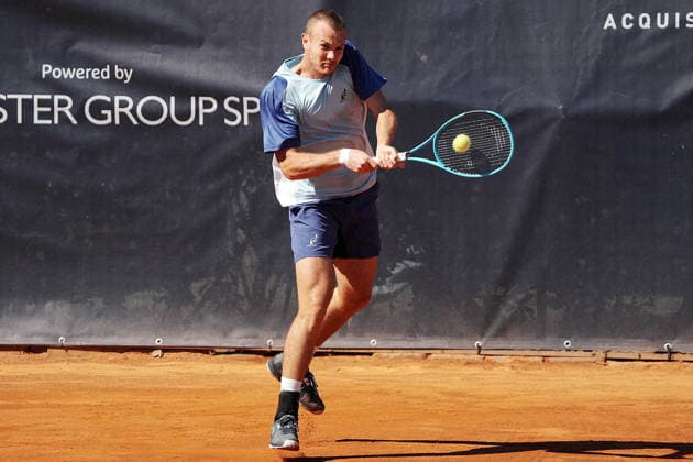 NAPOLI 25-03-2026 ATP, Tennis Herren CHALLENGER 125 -GUERRI NAPOLI TENNIS CUP 2026 Encounter Andrea Pellegrino (ITA) VS Vitaliy Sachko (UKR) in the photo:Vitaliy Sachko , Tennis Club Napoli. Copyright: xFOTOAGENZIAx