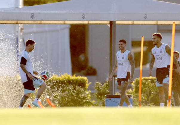 Entrenamiento de la Seleccion Argentina Foto: FOTOBAIRES