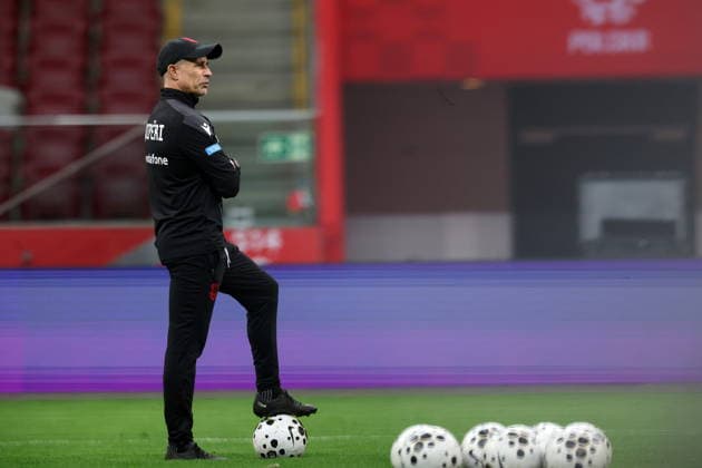 WARSZAWA 25.03.2026 TRENING REPREZENTACJI ALBANII --- ALBANIA FOOTBALL national team, Nationalteam TRAINING SESSION IN WARSAW SYLVINHO FOT. PIOTR KUCZA FOTOPYK NEWSPIX.PL --- newspix.pl POLAND OUT! 