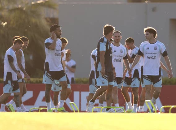 Entrenamiento de la Seleccion Argentina Foto: FOTOBAIRES