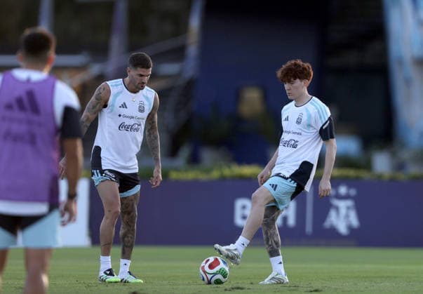 Entrenamiento de la Seleccion Argentina Foto: FOTOBAIRES