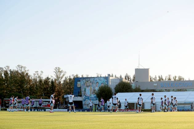 Entrenamiento de la Seleccion Argentina Foto: FOTOBAIRES
