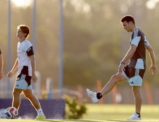 Entrenamiento de la Seleccion Argentina Foto: FOTOBAIRES
