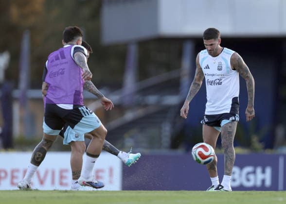 Entrenamiento de la Seleccion Argentina Foto: FOTOBAIRES