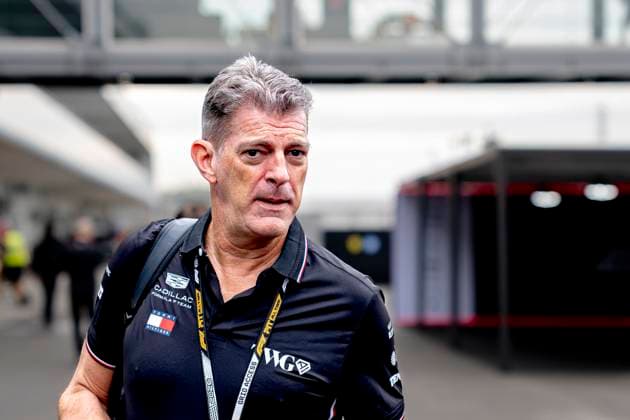 SUZUKA - Graeme Lowdon, Cadillac Formula 1 team principal, during the Formula 1 Japan Suzuka media day at the Suzuka Formula 1 circuit on March 26, 2025, in Suzuka, Japan. (Photo by DeFodi Images) -