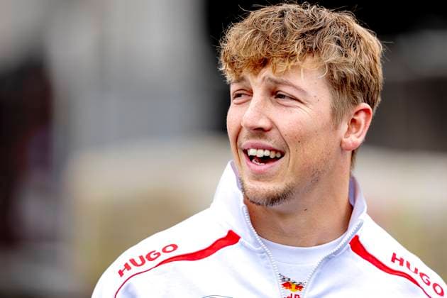 SUZUKA - Formula 1 driver Liam Lawson of Visa Cash App Racing Bulls Formula One Team during the Formula 1 Japan Suzuka media day at the Suzuka Formula 1 circuit on March 26, 2025 in Suzuka, Japan. (Photo by DeFodi Images) -