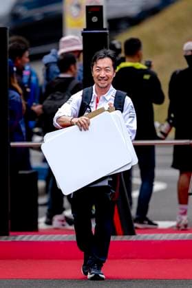SUZUKA - Ayao Komatsu, Team Principal of Haas F1, during the Formula 1 Japan Suzuka Media Day at the Suzuka Formula 1 circuit on March 26, 2025, in Suzuka, Japan. (Photo by DeFodi Images) -