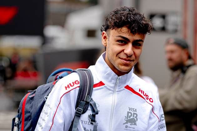 SUZUKA - Formula 1 driver Arvid Lindblad of the Visa Cash App Racing Bulls Formula One Team during the Formula 1 Japan Suzuka media day at the Suzuka Formula 1 circuit on March 26, 2025 in Suzuka, Japan. (Photo by DeFodi Images) -